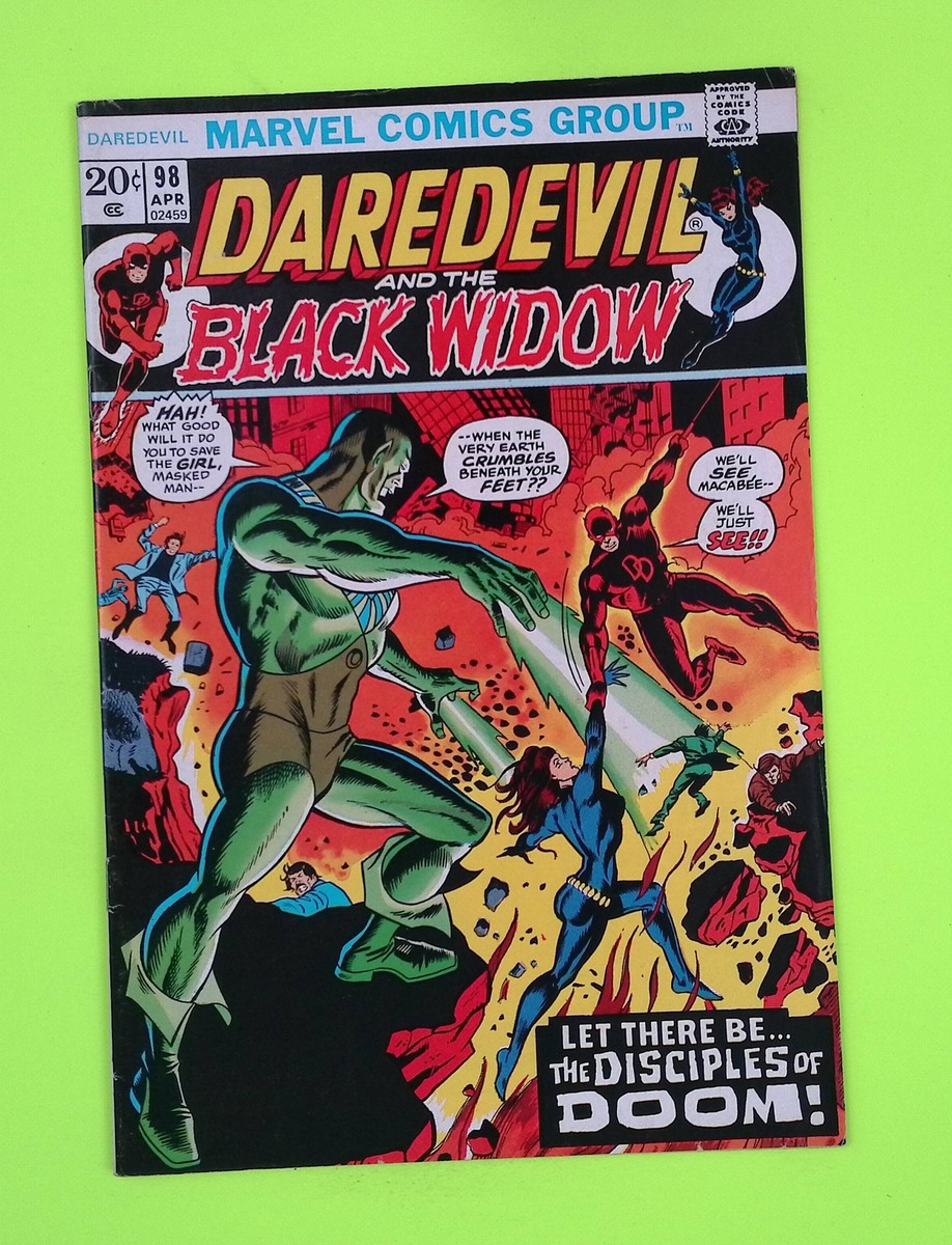 Daredevil #98 Vol. 1 1973 Marvel Comics 8.0 Comic Book J19-225 | eBay