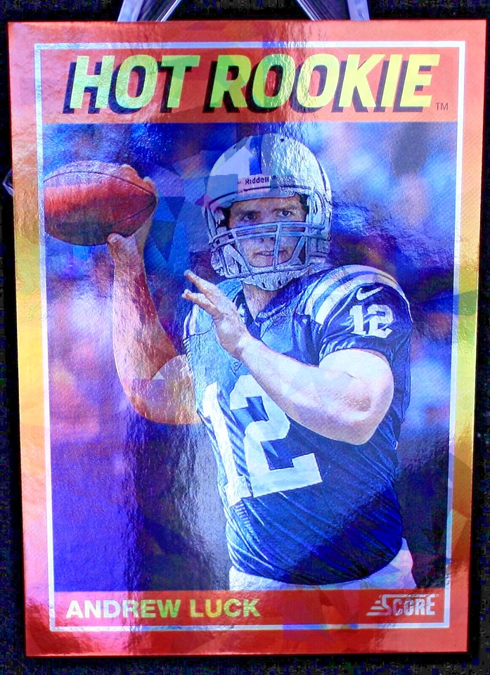 2012 Score Hot Rookies Toronto Sports Card & Memorabilia Fall Expo ANDREW LUCK - Image 3 of 4