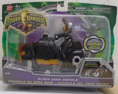 Mighty Morphin Power Rangers Black Mammoth Zord Vehicle 2010 MMPR SEALED
