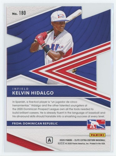 2000 Panini Elite Extra Edition Prime Numbers Kelvin Hidalgo 34/78 Dominican - Bild 2 von 2