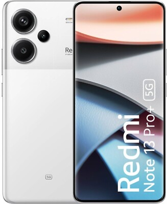 REDMI Note 13 Pro+ 5G (White, 512GB 12GB RAM)6.67'' 200MP 5000 mAh Global Version
