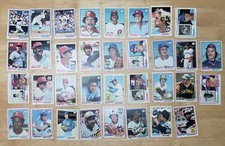 Vintage Lot of 500 1978 Topps ORIGINAL MLB Baseball Cards W/34 HALL OF FAMERS