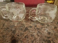 Two Nestle Nescafe International coffee  Cups
