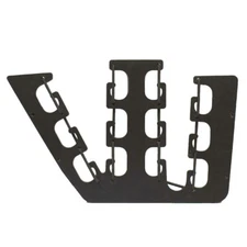 Ranger Boat Fishing Rod Holder Panel 340006 | Black Starboard