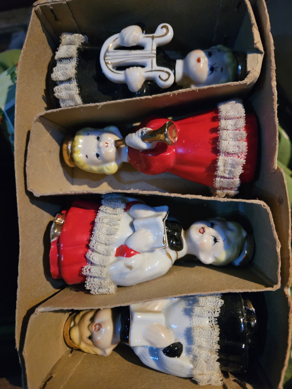 Vintage Christmas Figurines Japan eBay