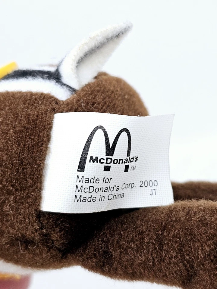 VTG McDonalds Happy Meal Soft Toys Disneyland Paris 2000 Set of 3 Good Condition - Image 3 of 4