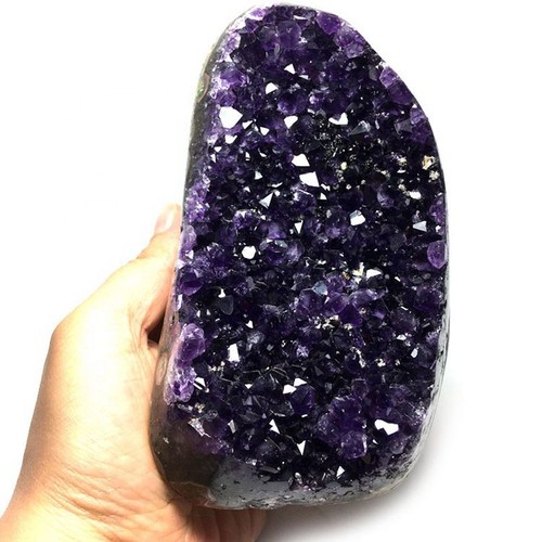 Natürlich Amethyst Quarz Bergkristall Cluster Druse Stein Probe Verzierung Reiki - 第 15/20 張圖片