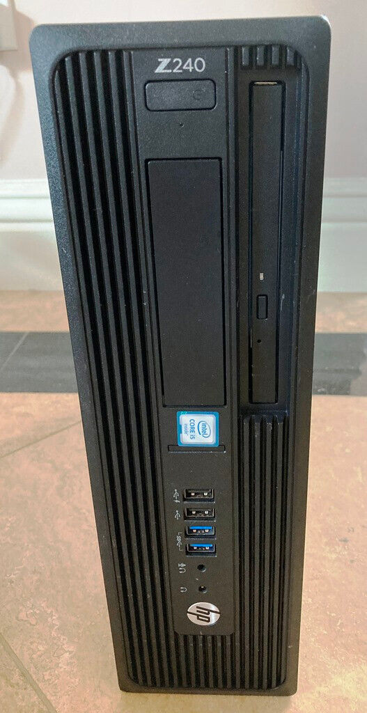 HP Z240 SFF 4C/8T Xeon E3-1245v5 16GB 256GB NVME 500GB HP Z240 SFF 4C/8T Xeon E3-1245v5 16GB 256GB NVME 500GB