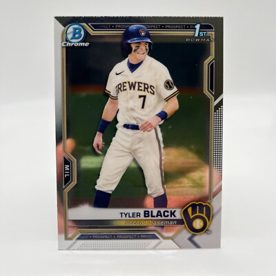 2021 Bowman Draft Chrome Tyler Black #BDC-200 QTY