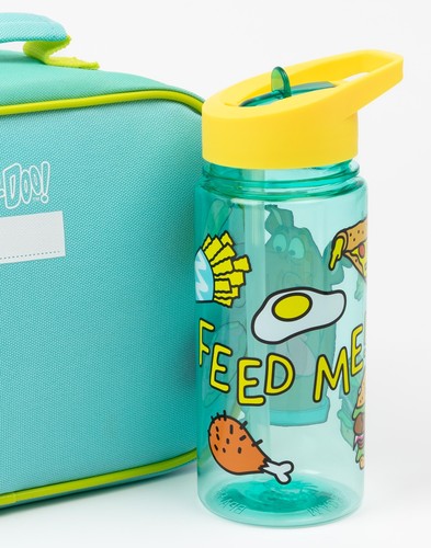 Scooby Doo Blue Lunch Bag and Bottle Set Unisex Kids - Picture 5 of 8