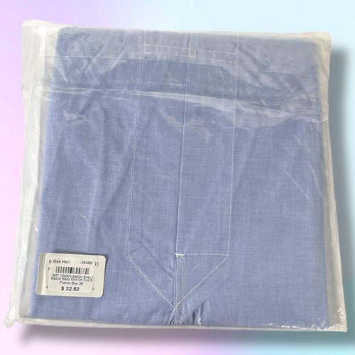 Batton Men’s Size 38 Woven Boxers 100% Combed Cotton 2 Pairs-Light Blue /Stripes - Picture 9 of 10