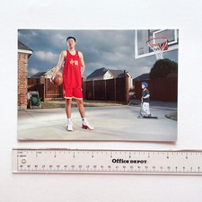 Wang Zhizhi Postcard • Dallas Mavericks • Bayi Rockets • NBA CBA Basketball