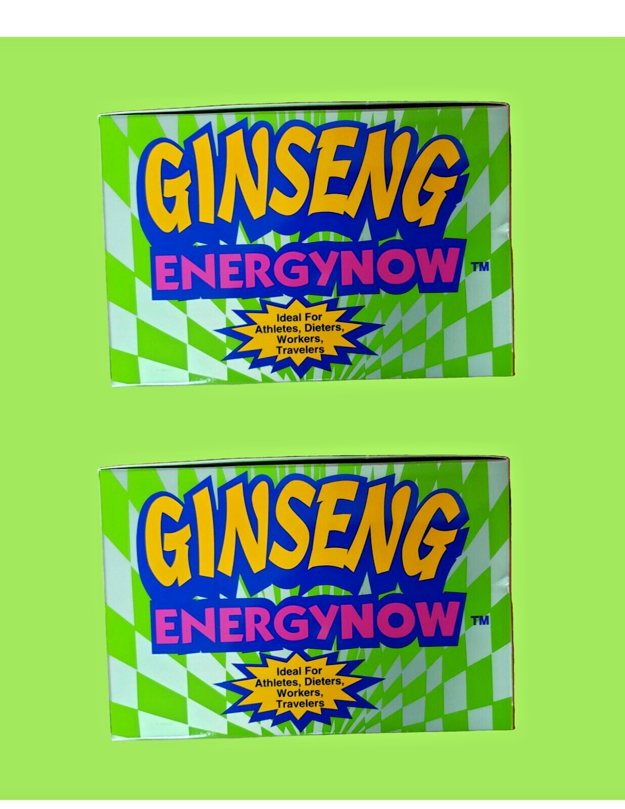 Ginseng Energy Now, 48 Packs X 3 to a Pack ENERGY NOW Korean GINSENG HERBAL
