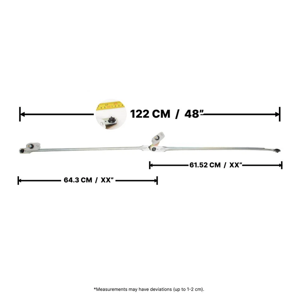 FIT 90-99 ISUZU TFR HOLDEN RODEO CHEVROLET PICKUP WINDSHIELD WIPER LINKAGE RHD - Image 2 of 4