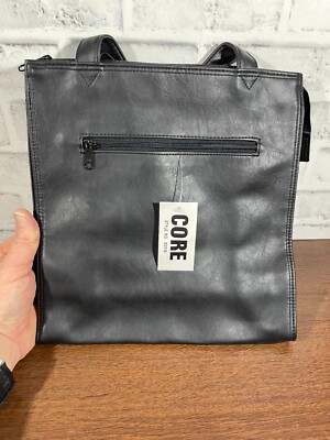 Core Tots Bag - Leather - Black