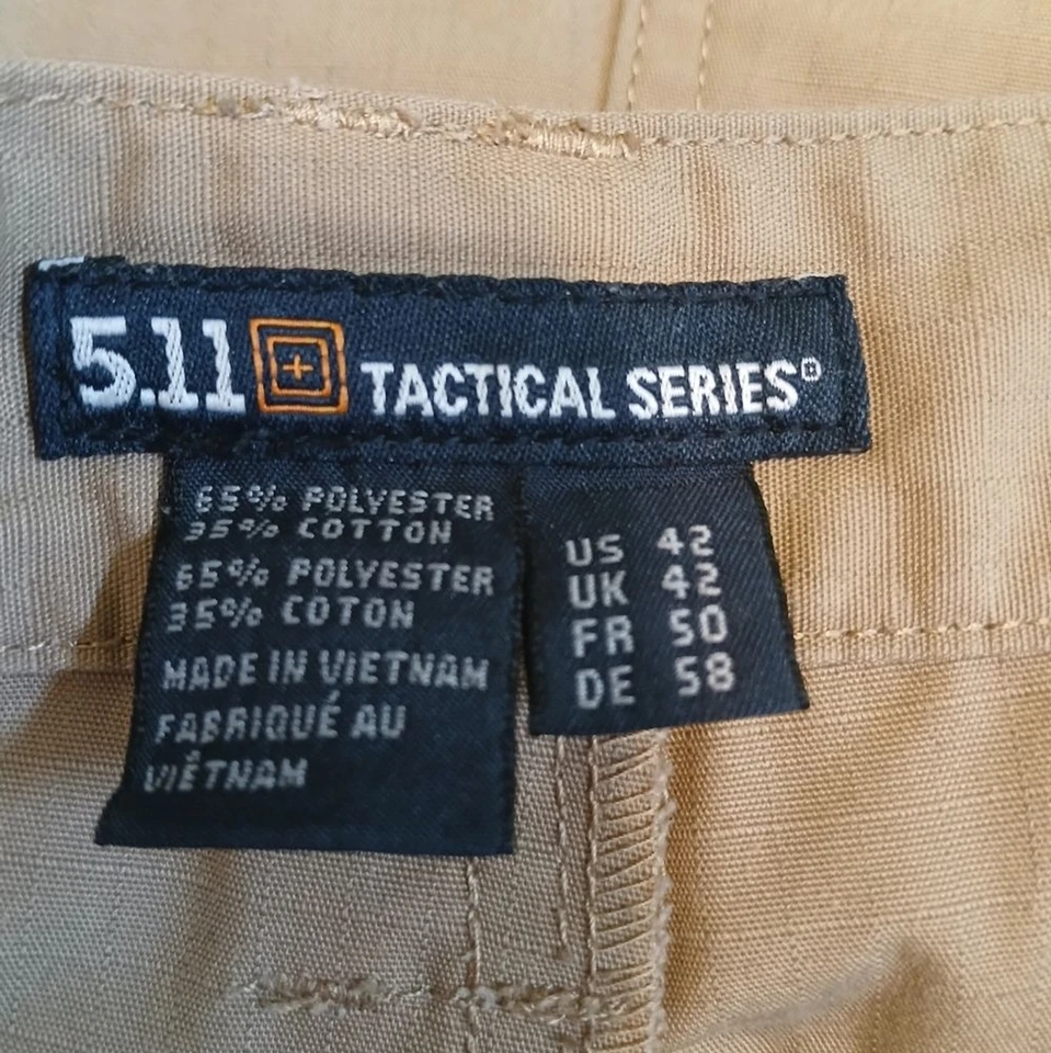 Pantalones cortos cargo 5.11 Tactical Series para hombre talla 42 Foto 3 de 3