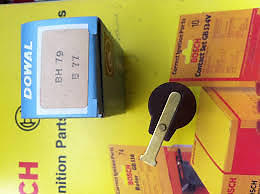 FORD XR XT XW ZB ZC BH80 BH79 GERMAN DISTRIBUTOR CAP + ROTOR BROWN+BRASS nos - Picture 3 of 3