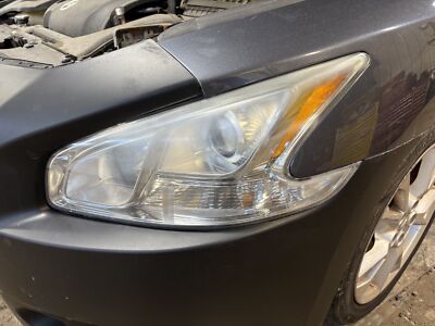 Used Left Headlight Assembly fits: 2012 Nissan Maxima xenon HID Left Grade C