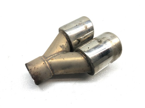 2012-2018 BMW 650i F06 RIGHT PASS REAR EXHAUST MUFFLER TIP CUT- AFTERMARKET. - Picture 7 of 7