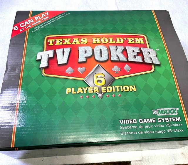 Texas Holdem TV Poker 6 Player Edition Video Game System Maxx Games Vtg. 2004 for sale online eBay