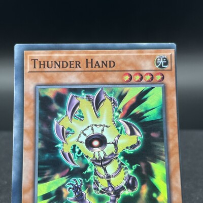 Thunder Hand MP21-EN120 MISCUT 1st Edition Super Rare Yugioh Card