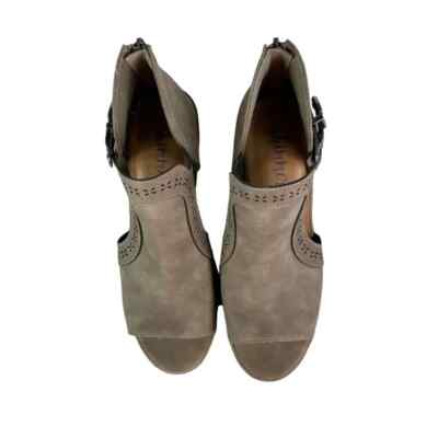 Shimmer By EDL Lorent Booties- Taupe/gray- Size 9