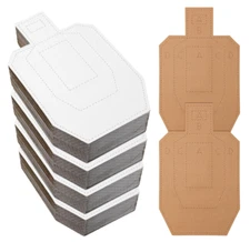 100 PACK USPSA/IPSC/IDPA Shooting Cardboard Targets Quality Shooting Competition