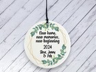New home, new memories Ceramic Decoration ideal moving house warming gift