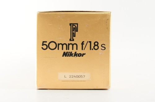 Mint in Box Nikon NIKKOR 50mm F/1.8 Ai-s Ais AIS Pancake Standard Lens #3577 - Picture 20 of 24