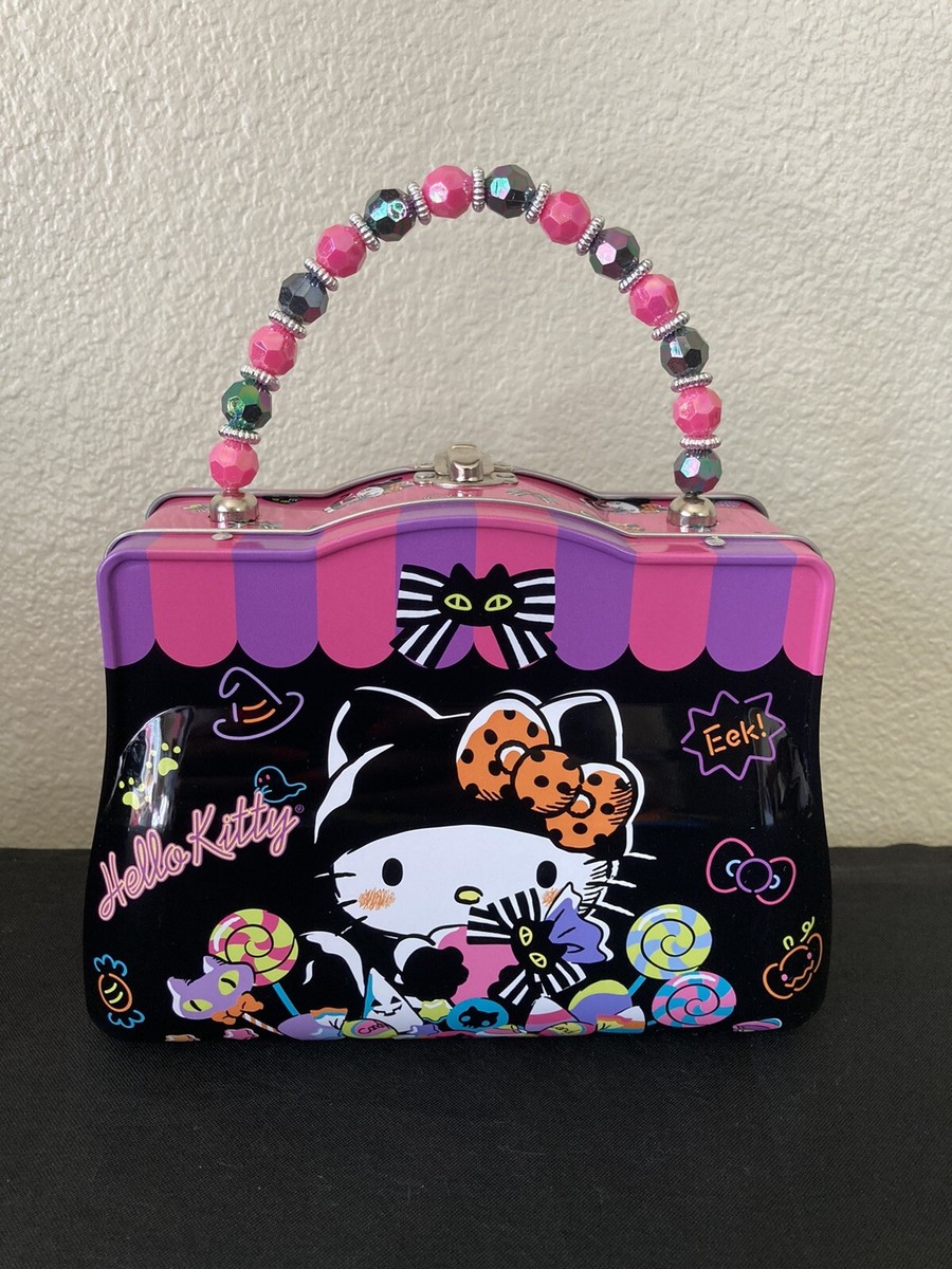 Hello Kitty Halloween Tin Box Purse CVS Exclusive 2023 Brand New
