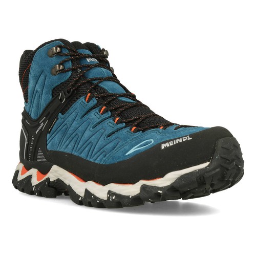 Meindl Lite Hike GTX Herren Blau Orange Wanderschuhe Outdoorschuhe - Bild 6 von 14