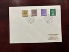 United Kingdom 1980 - Elizabeth II stamps 2, 5, 20, 50p FDC Edinburgh