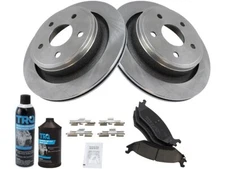 For 2007-2009 Chrysler Aspen Brake Pad and Rotor Kit Rear 26335ZZXT 2008
