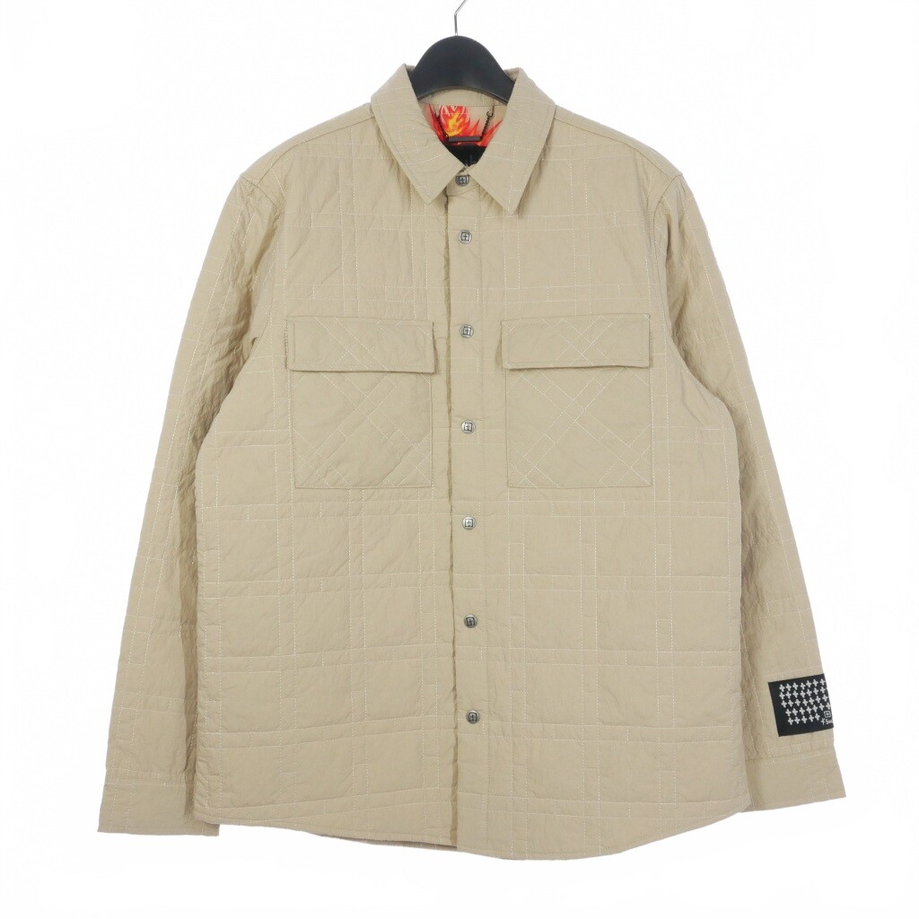Japan Used Fashion] Ksubi 22Aw South Quilted Ls Shirt Quilt Long 