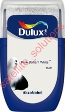 * Dulux Interior Paint 30ml Matt Tester Pots with Roller ~ Brand New & Sealed *