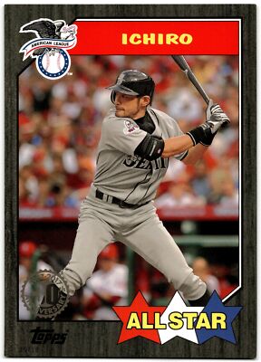 Ichiro　⑤ CORNER DING* 2017 Topps 1987 Jumbo 5x7 Ichiro 05/10 Seattle