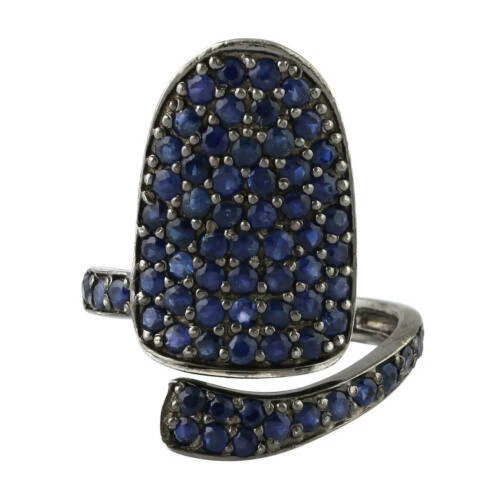 Anillos de Moda Zafiro Anillo De Uñas