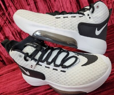 Nike Men's 6.5 Zoom Rize TB Basketball Shoe BQ5468-100 Black White nib NEW Hoop