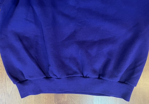 Vintage Katze Sweatshirt Top Stitch Pullover Pulli Lila Damen Medium - Bild 13 von 19