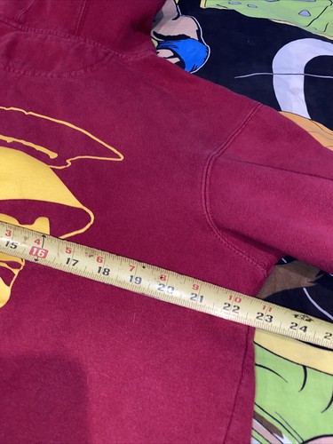 Champs Official USC Trojans Hoodie Campus Sweatshirt Big Logos L Vtg 2000s Y2K - Picture 8 of 9