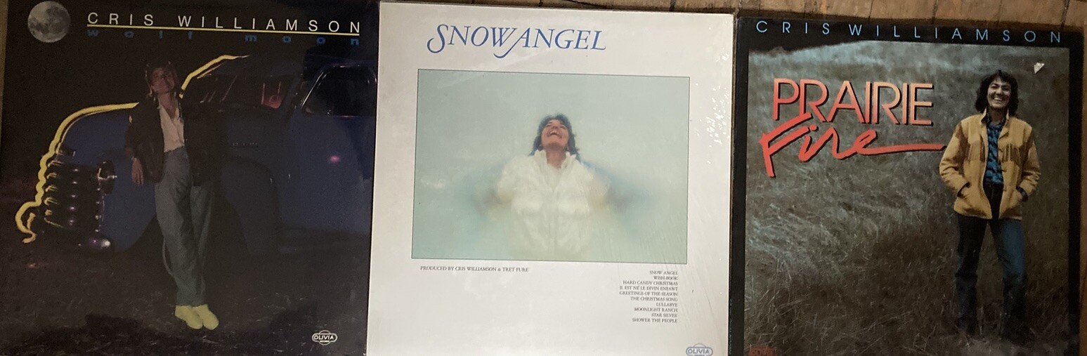 Chris Williamson 3 Vinyl LP Album Collection