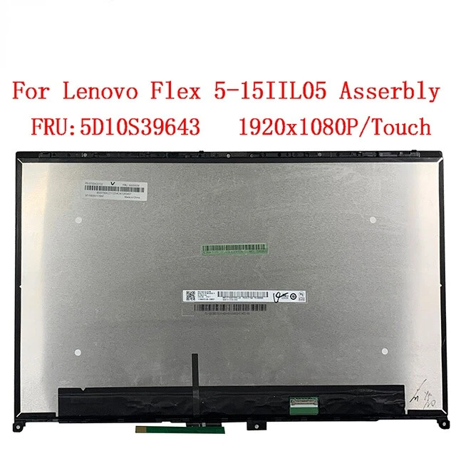 For Lenovo Ideapad Flex 5-15IIL05 5-15ITL05 5-15ALC05 LCD Screen FHD 5D10S39643 - Image 3 of 4