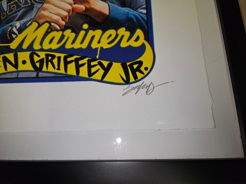 🌟 Topps Project 2020 Fine Art Print Ken Griffey Jr. #/99 SALADEEN SIGNED AUTO - Picture 4 of 6