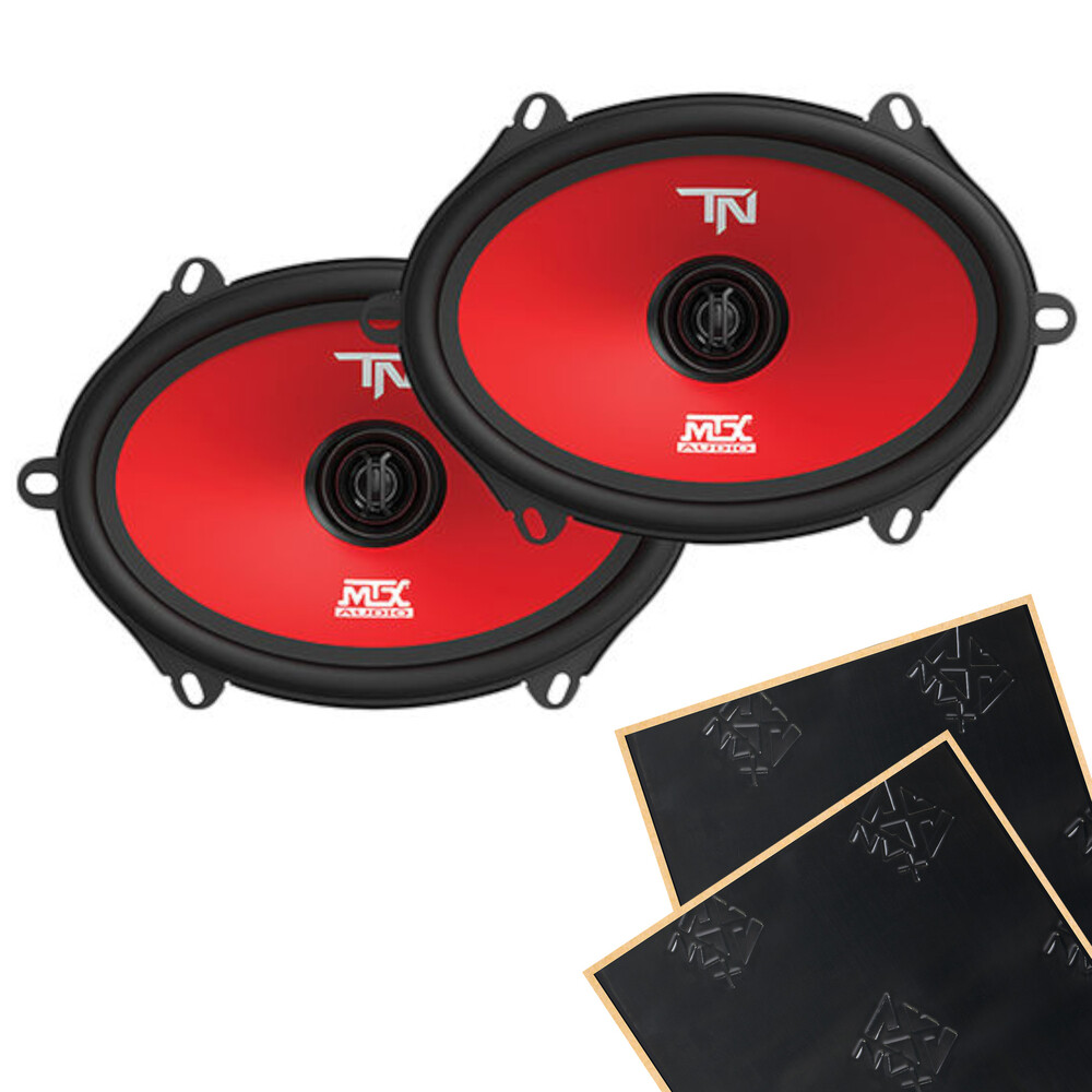 MTX Terminator68 5x7 6x8 2-полосные 4-омные коаксиальные автомобильные динамики со звуковым демпфером 1489000₽