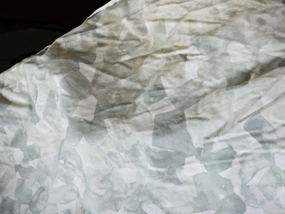 Edredón KATE SPADE diseño verde y blanco tamaño doble solo 94x64" Foto 2 de 4