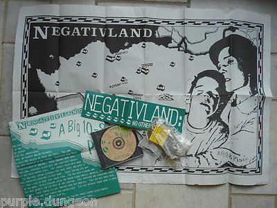 NEGATIVLAND - A Big 10-8  CD  Including mixed media bundle SEELAND 003  USA 1990