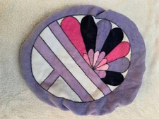 Emilio Pucci Toilet Seat Towel Cover Brilliant Colors Oval 12 X 14