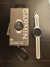 Garmin Forerunner 255s Music Running GPS Sports Watch Whitestone