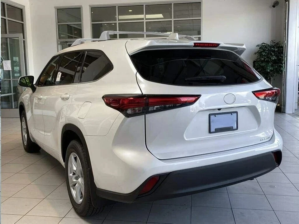 For 20-24 Toyota Highlander L& LE OE Style Roof Rack Cross Bars Silver Pair Set Foto 3 de 3