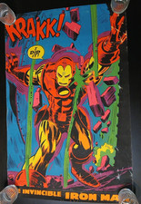 Vintage 1971 Marvel Iron Man Poster Third Eye...